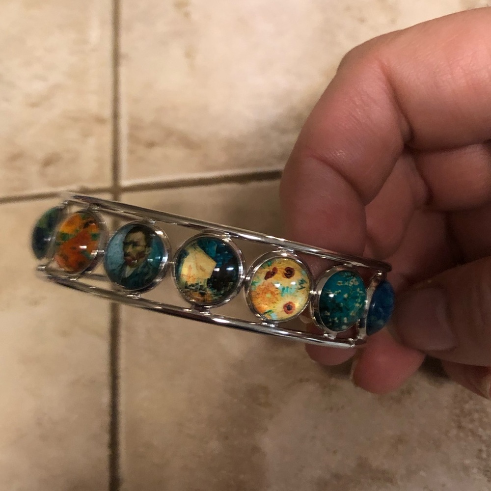 The Ultimate Classic Art Fan Cuff Bracelet- 572 $35 or $30 w/offer